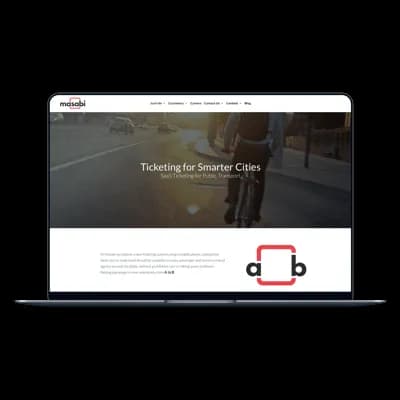 Masabi Web Portal project preview