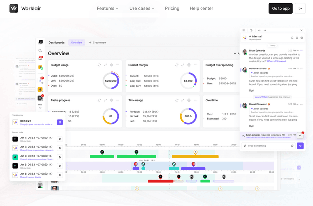 Worklair.io project preview