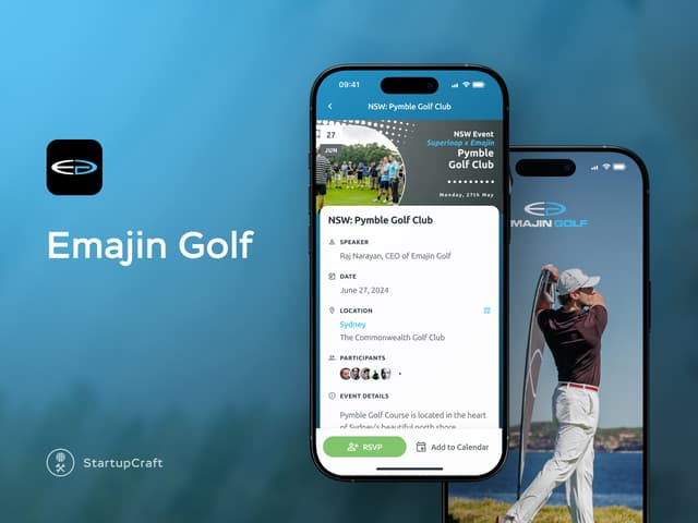 Emajin.Golf Apps project preview