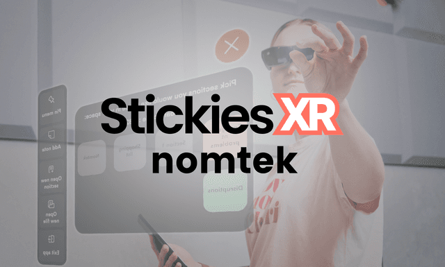 Qualcomm Snapdragon Spaces - StickiesXR project preview
