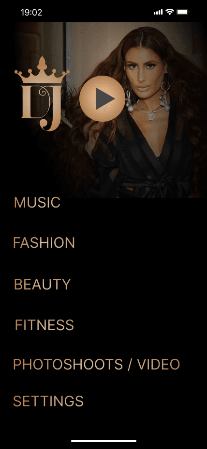 Mobile application project preview