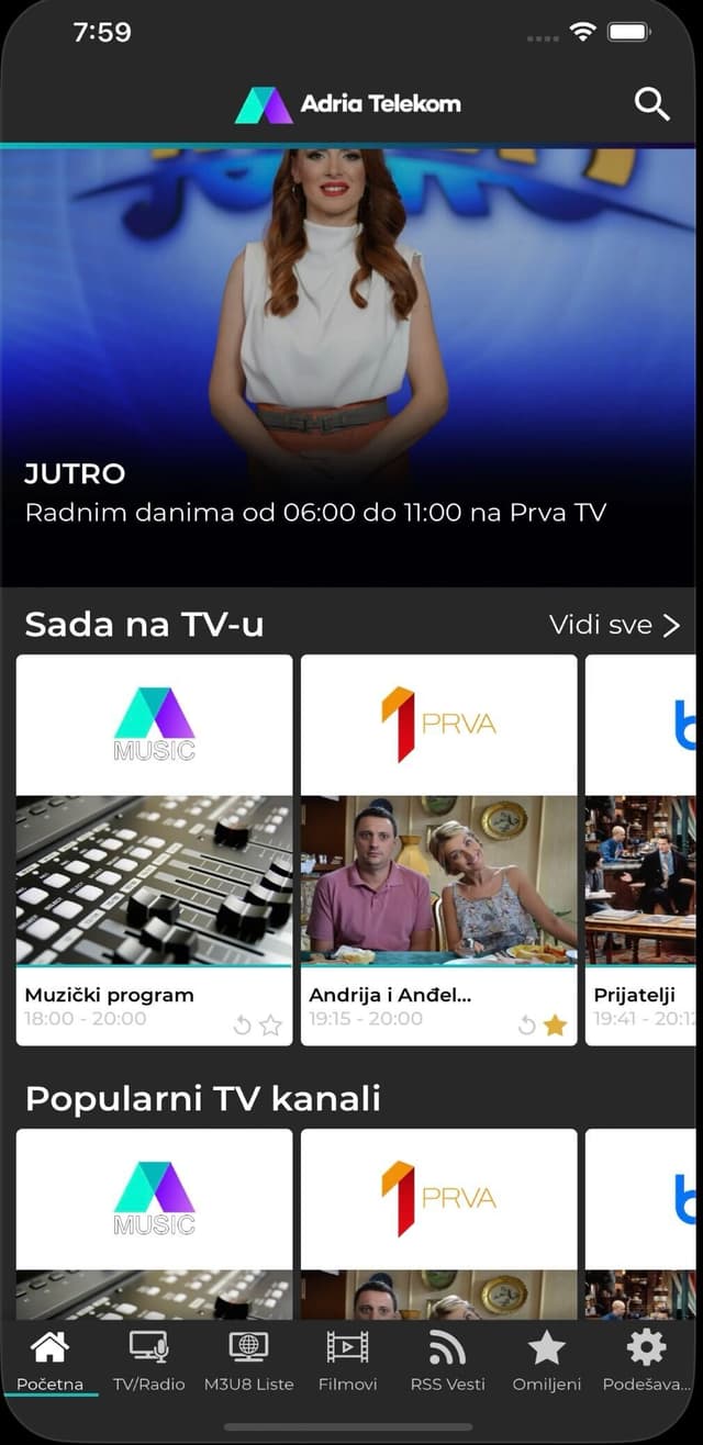 Adria Telecom project preview