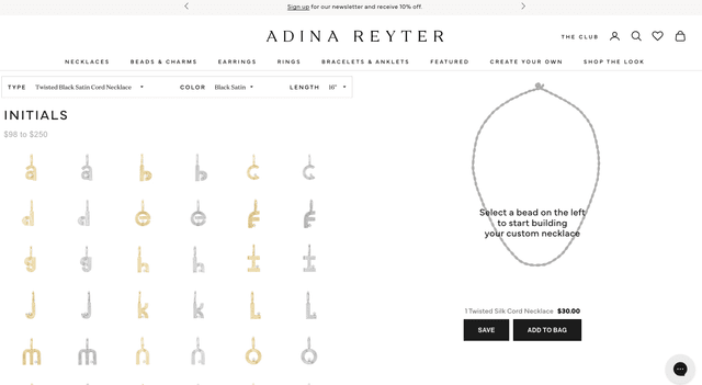 The Adina Reyter brand project preview