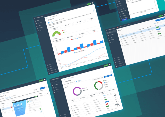 No code QA Automation platform project preview