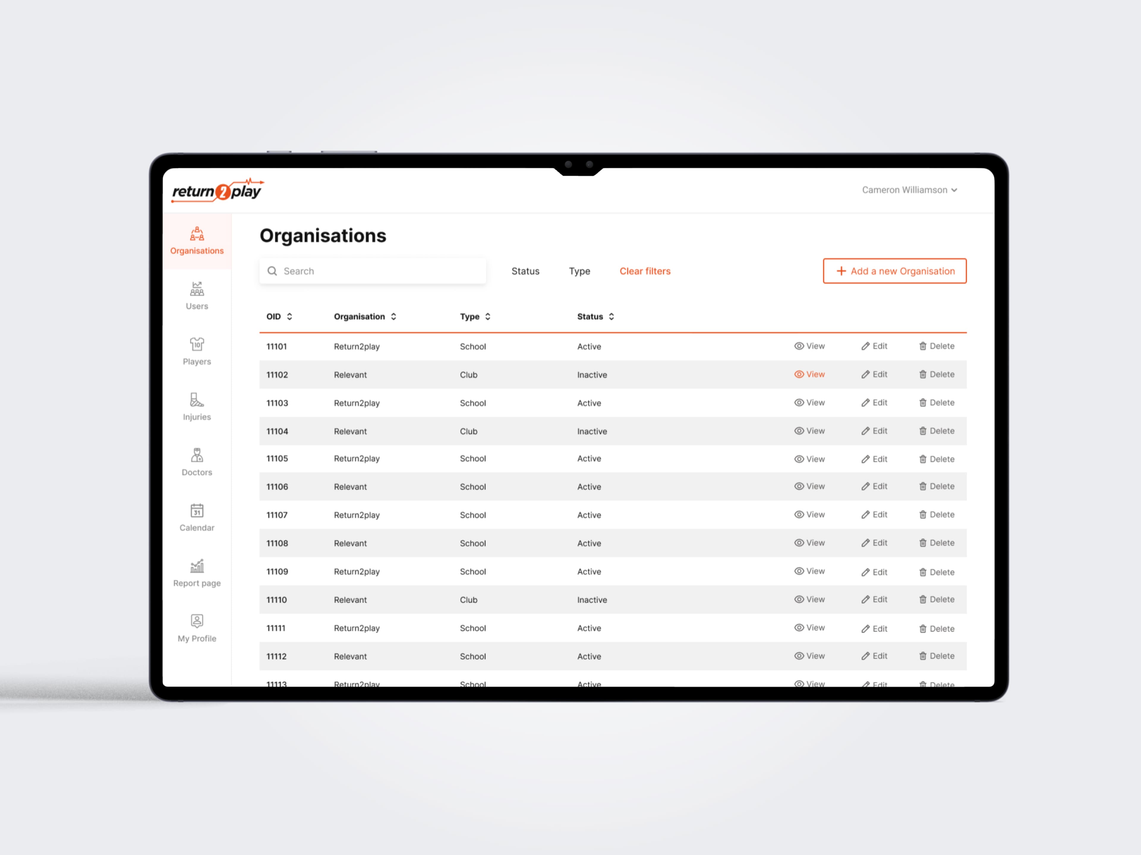 Building a platform for the UK’s leading sports medicine service provider