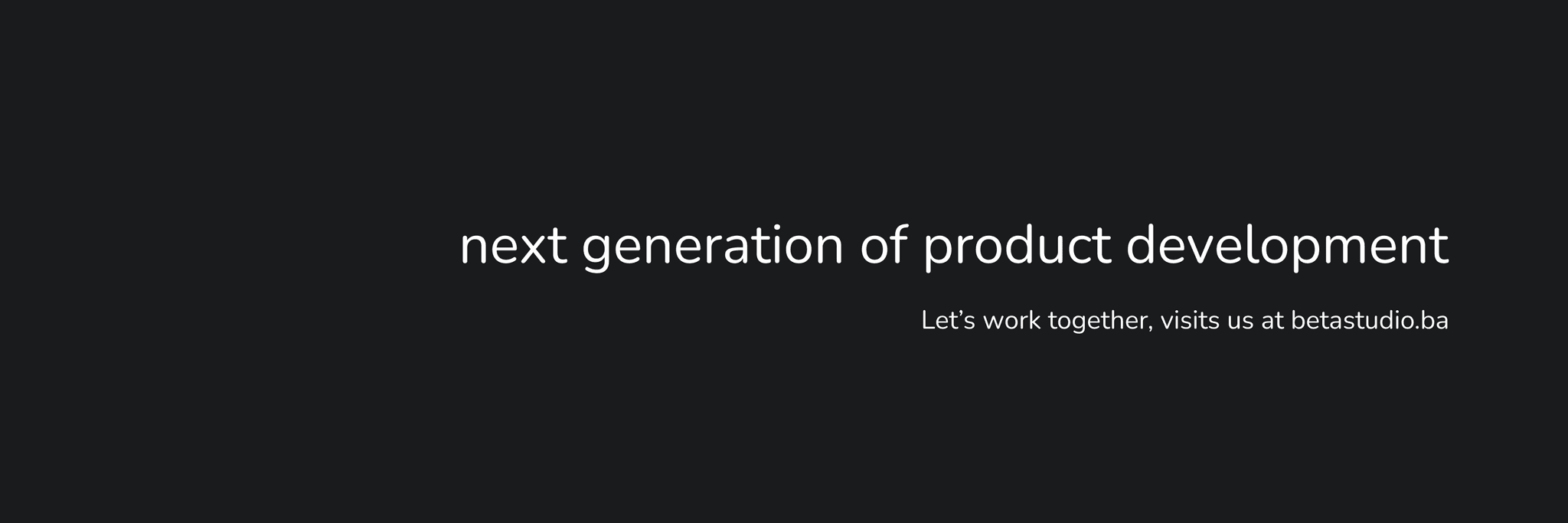 BetaStudio banner