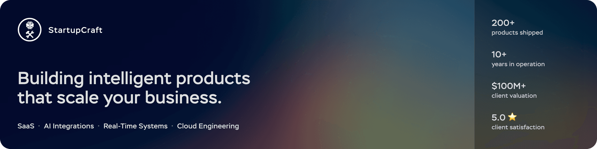 StartupCraft banner