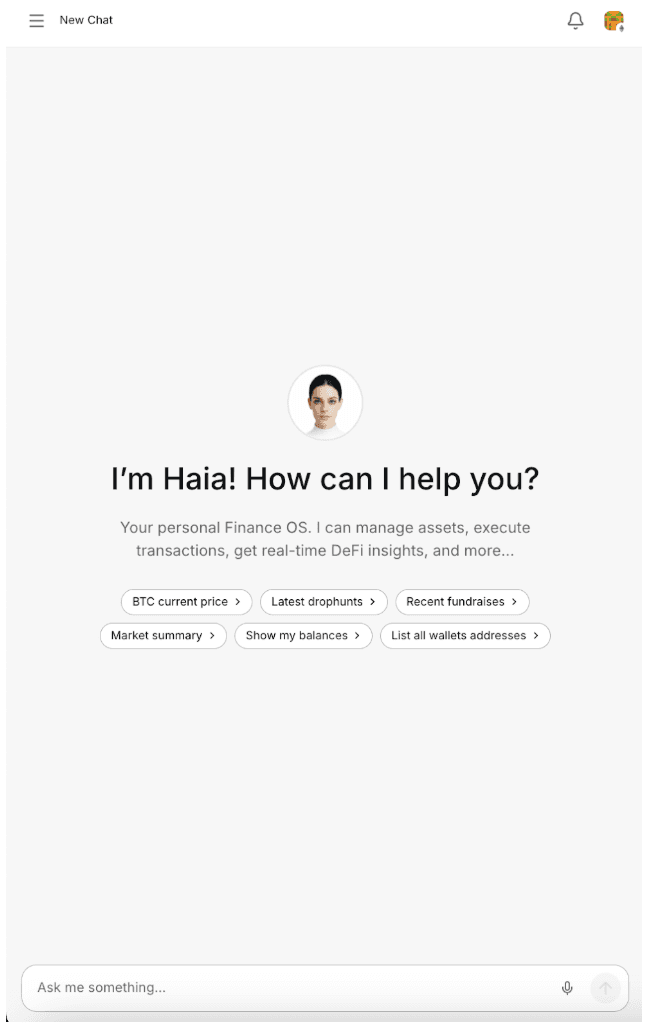 Haia. AI-powered Finance OS